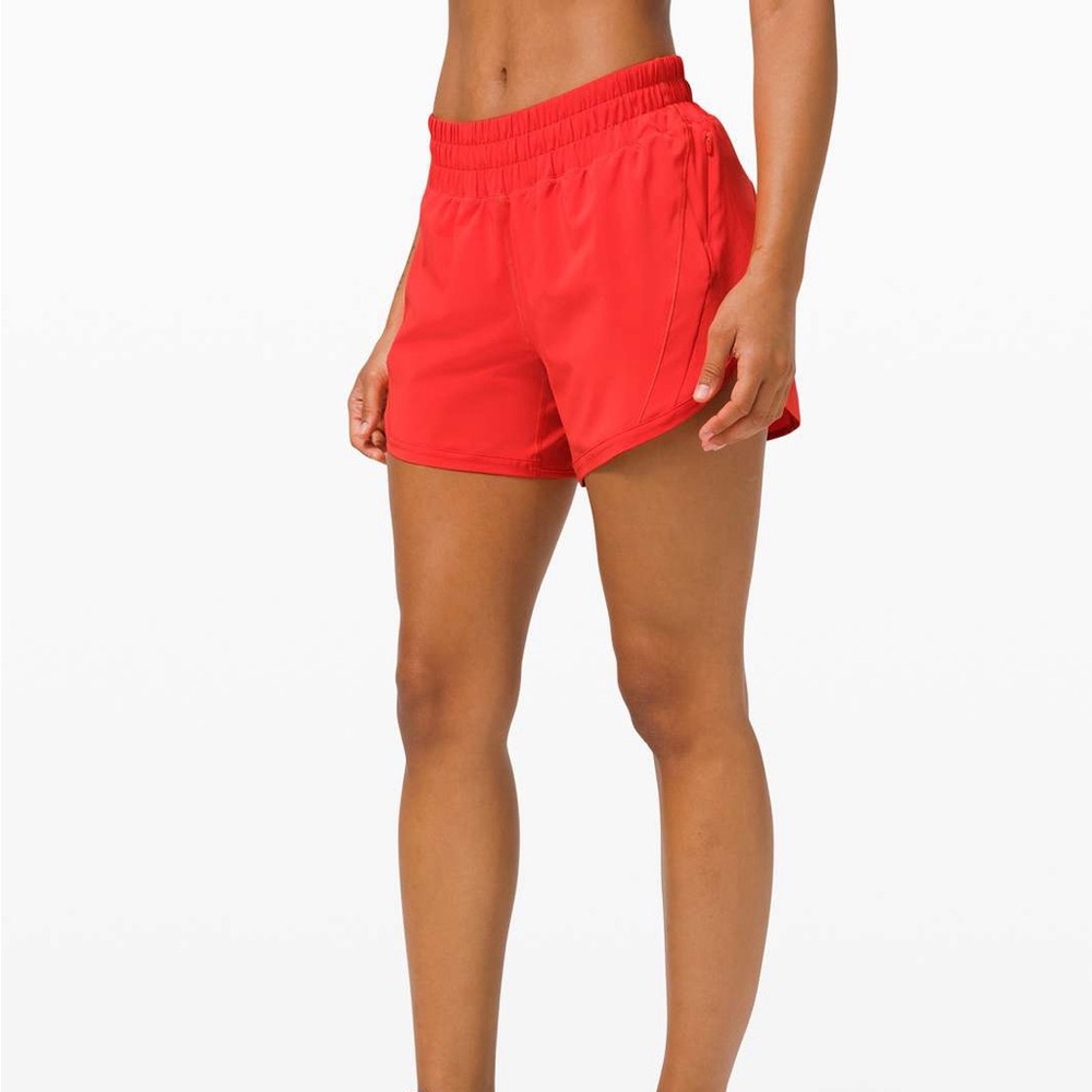 Track that mid rise short 5” pink punch